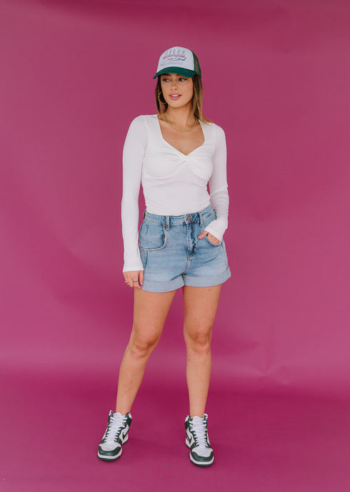 Barbie Moment Top// White